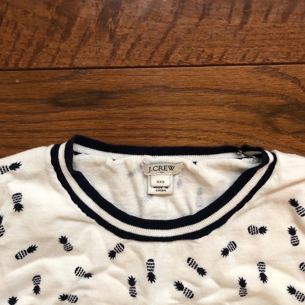 Pineapple crew neck J Crew sweater - Picture 2 of 4